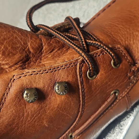 Timberland Men's Brown Leather Boots Size 9. steel toe - Picture 10 of 10